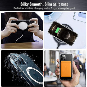 iPhone 14/14 Plus/14 Pro/14 Pro Max Shockproof Crystal Clear Magsafe Case